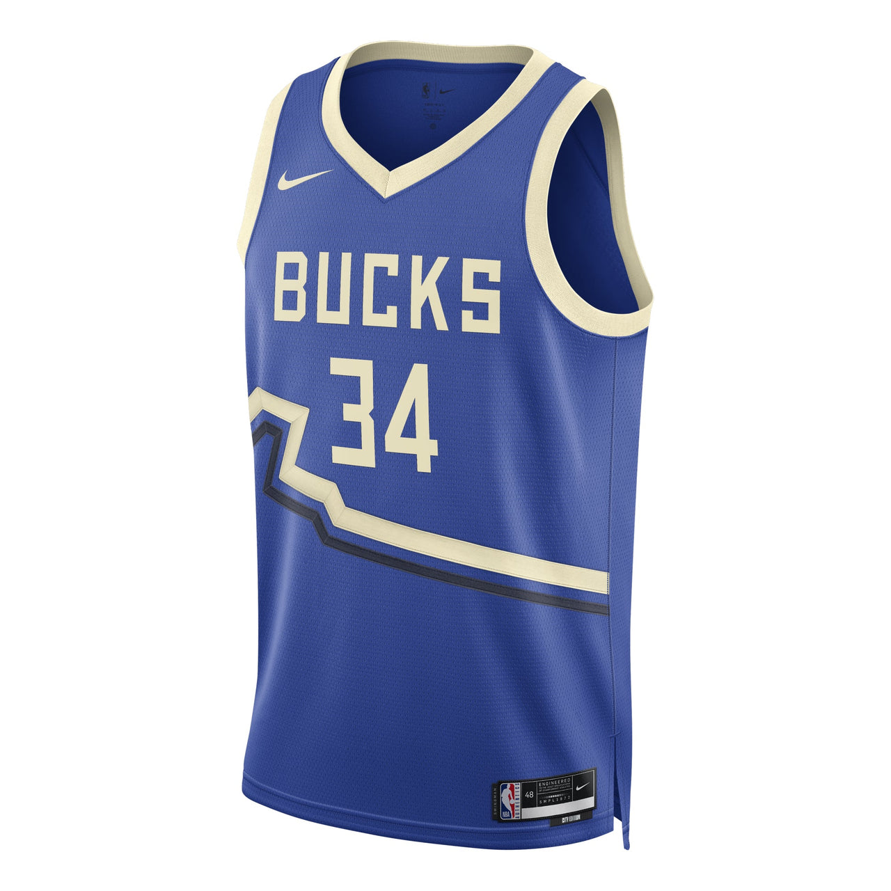 Nike Milwaukee Bucks 2024/25 City Edition Jersey 'Giannis Antetokounmpo' FQ4349-481