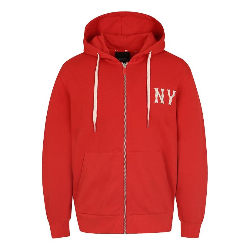 MLB Embroidered Athleisure Casual Sports New York Yankees Unisex Red 31TR02011-50R