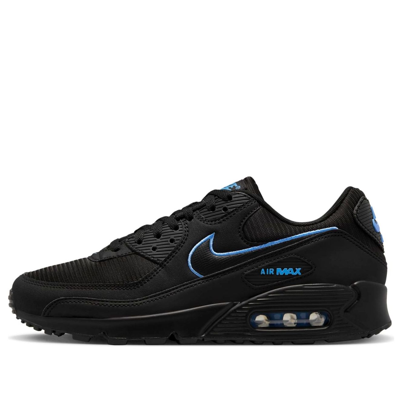 Nike Air Max 90 'Black University Blue' FJ4218-001