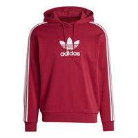 (WMNS) adidas Centre Stage Hoodie 'Burgundy' II6091