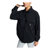 (WMNS) Converse Utility Shirt Asia Sizing 'Black' 10026034-A01