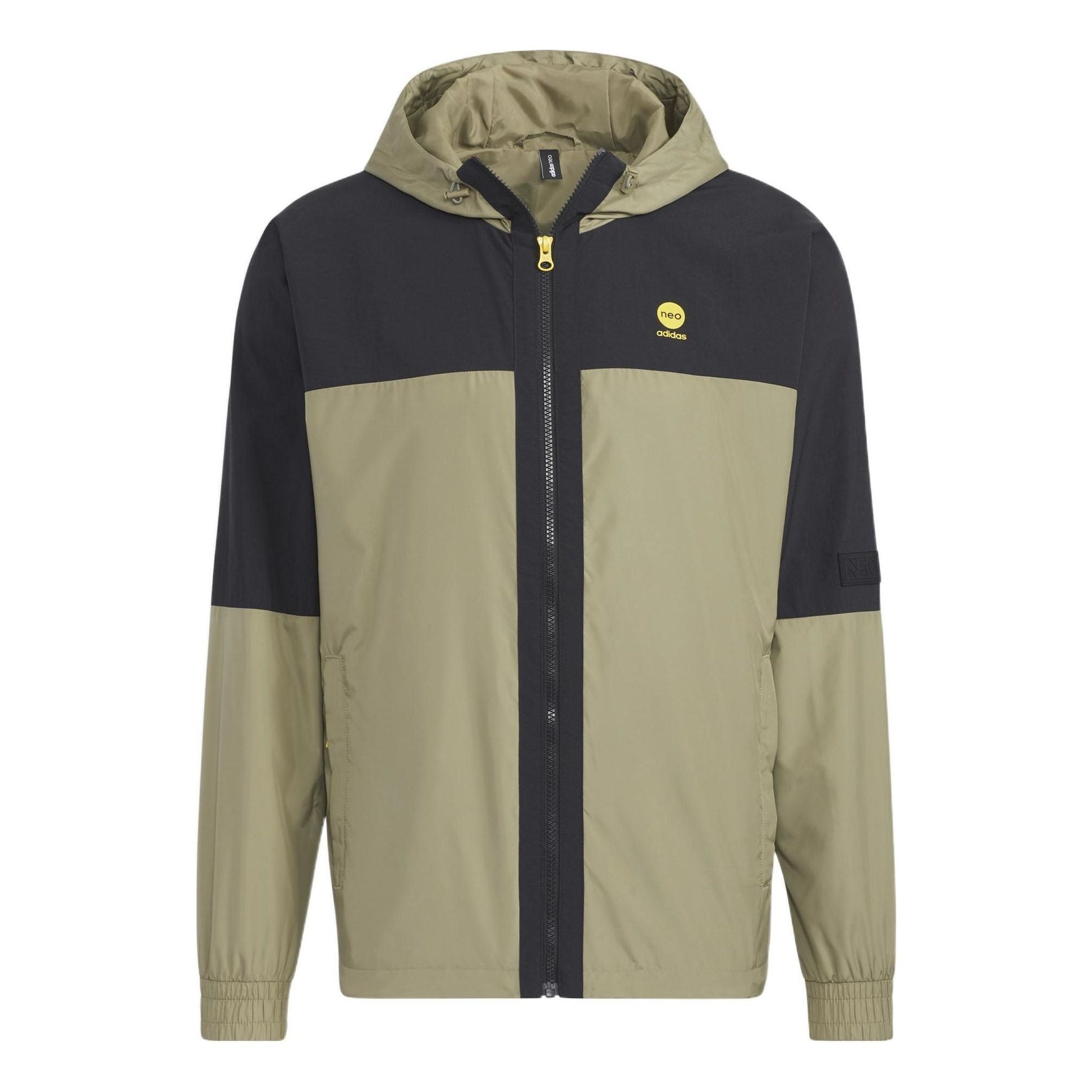 adidas neo M Gsg Cb Wb Casual Sports Hooded Jacket Green HM7425