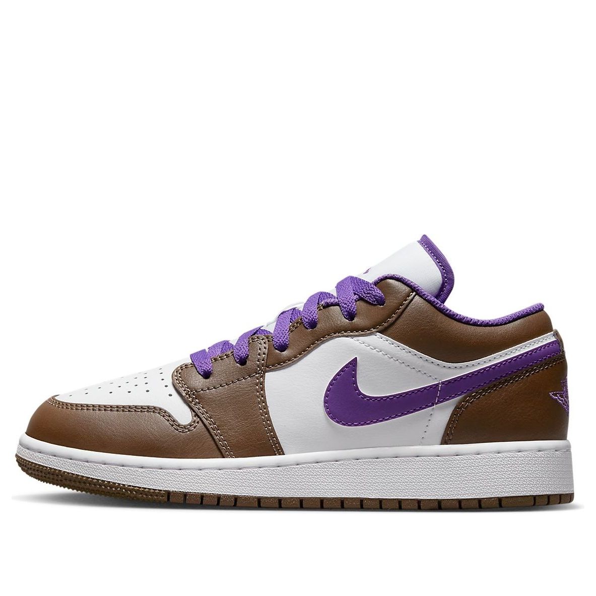 (GS) Air Jordan 1 Low 'Purple Mocha' 553560-215