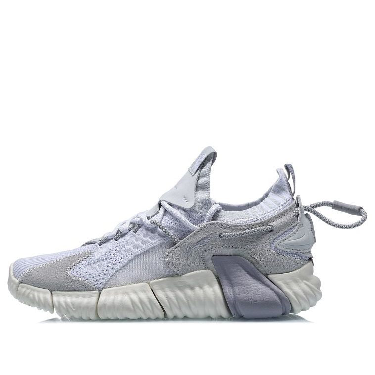 (WMNS) Li-Ning WuKong Ace Low Paris Fashion Week 'Ice Grey' AGLP142-6