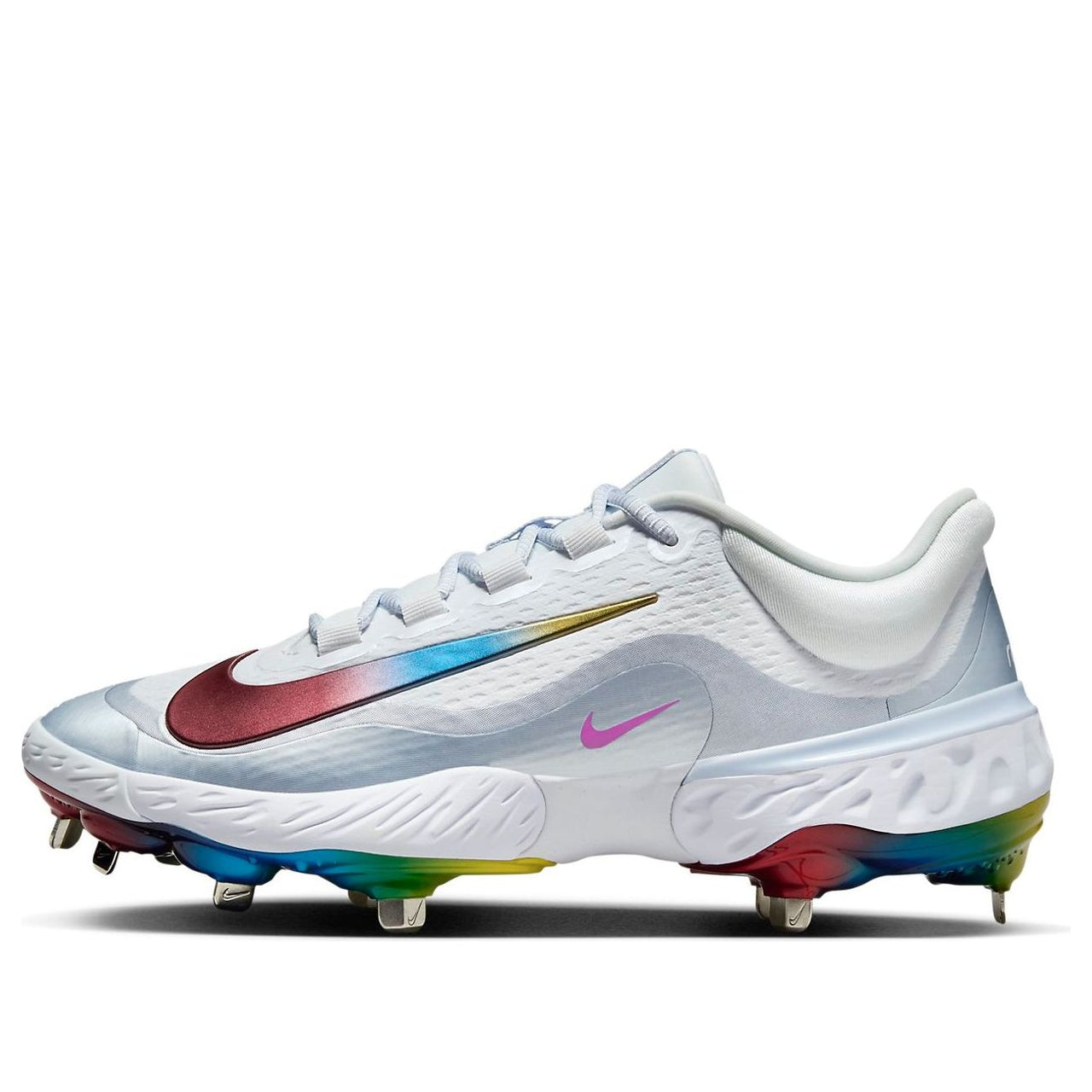 Nike Alpha Huarache Elite 4 Low 'Rainbow' FD2745-106