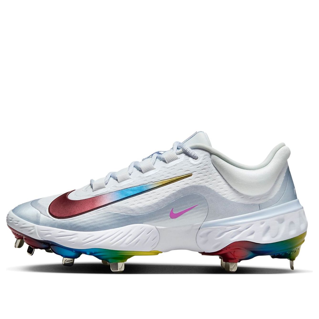 Nike Alpha Huarache Elite 4 Low 'Rainbow' FD2745-106