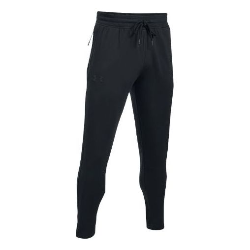 Under Armour Threadborne Fleece Pants 'Black' 1306550-001