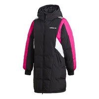 (WMNS) adidas Originals Down Jacket Long 'Black Pink' EC2184