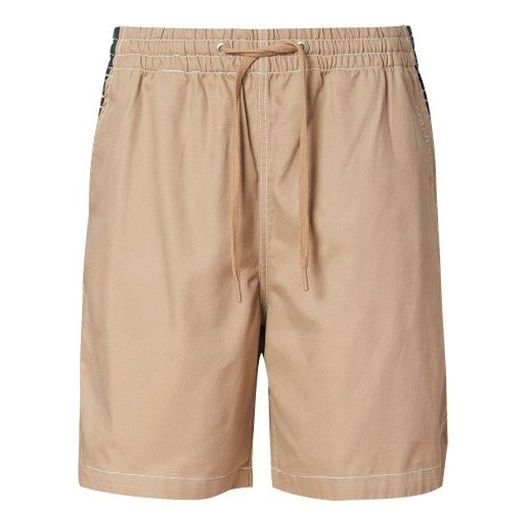 Converse Plaid Short Asia Sizing 'Khaki' 10020977-A02
