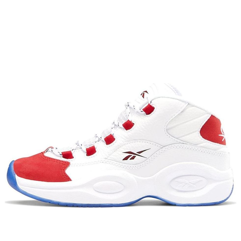 Reebok Question Mid OG Little Kids 'Red Toe' 2020 FY2268
