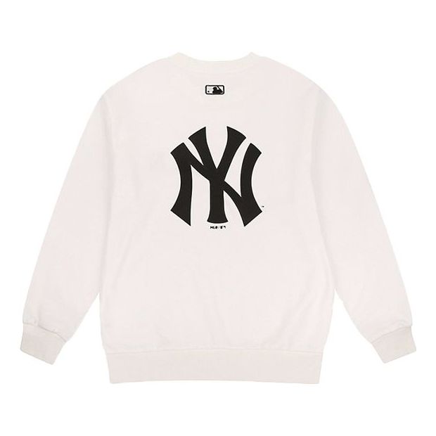 MLB New York Yankees Printing Logo Sports Fleece Unisex White 31MTR1941-50I