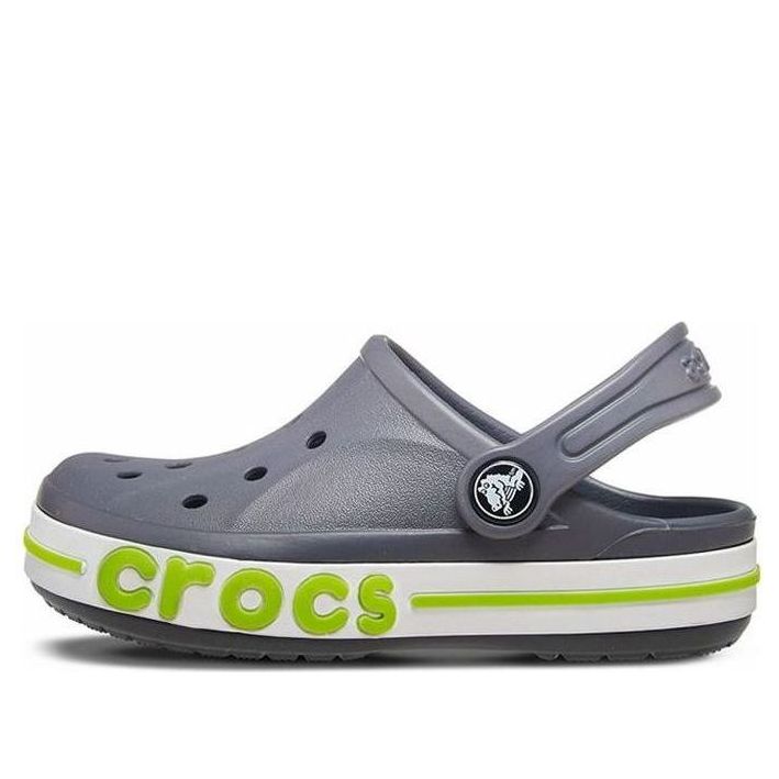 (PS) Crocs Small Crocs Outdoor Beach Sports Gray Green Sandals 'Grey Green' 205100-025