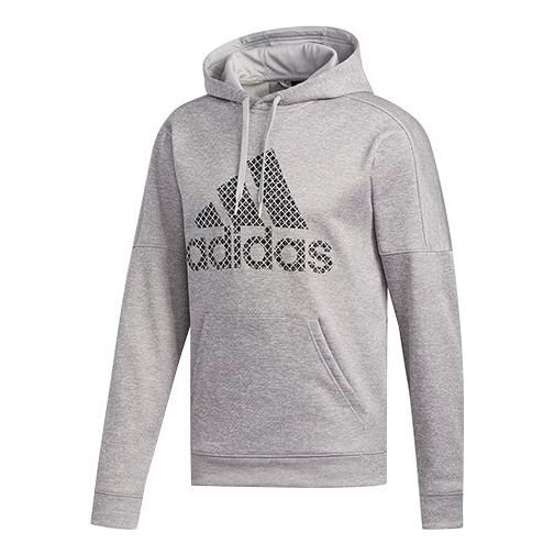 adidas Knit Training Sports Pullover Gray FR8277