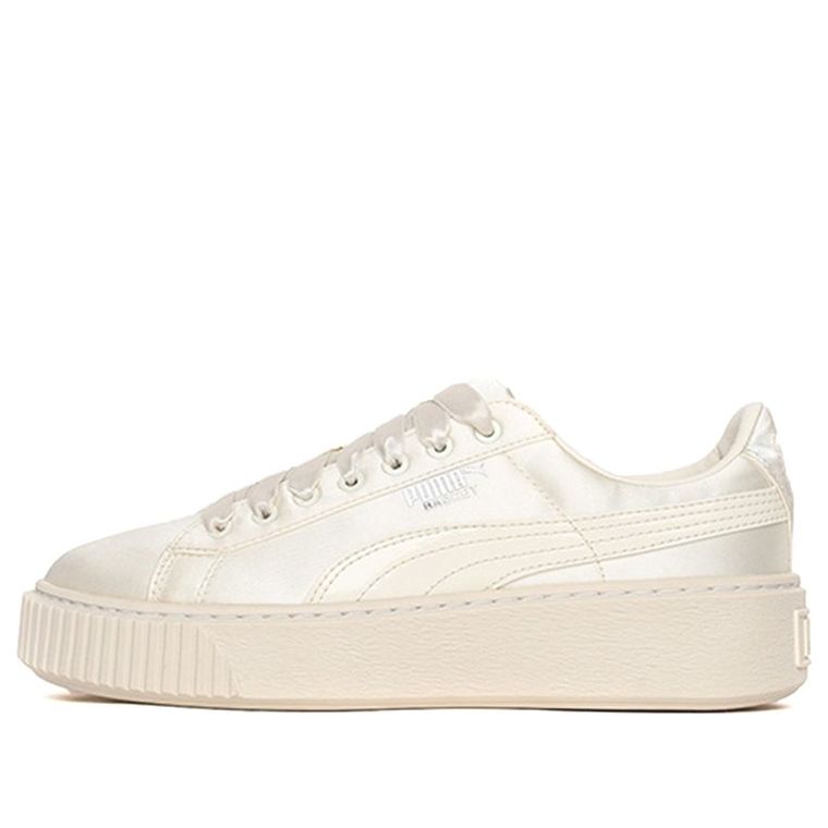 PUMA Basket Platform Tween 'White' 365133-03