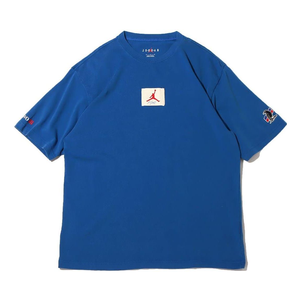 Air Jordan Round Neck T-shirt 'Detroit Blue' DV6962-477