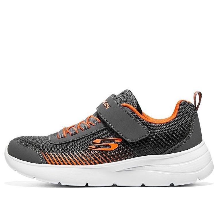 (GS) Skechers Microspec Gorza Shoes 'Grey Orange' 415016L-GYOR