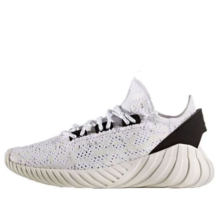 (GS) adidas Tubular Doom Sock Primeknit 'White Black' BZ0329