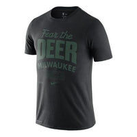 Nike Milwaukee Bucks Mantra Dri-FIT NBA Short Sleeve Black CK8814-010
