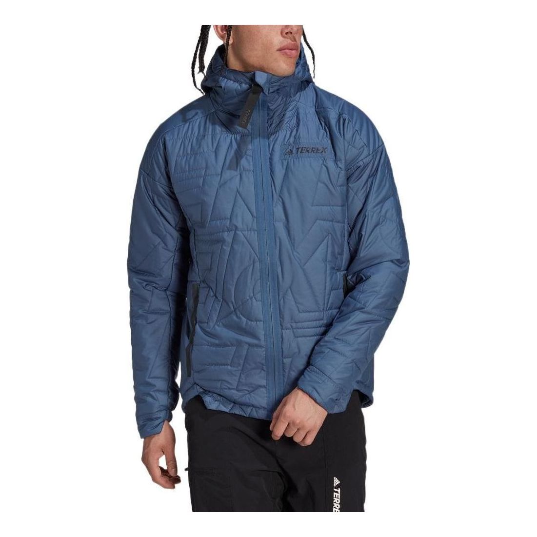 adidas Terrex MyShelter Primaloft Hooded Padded Jacket Asia Sizing 'Teal' HH9229