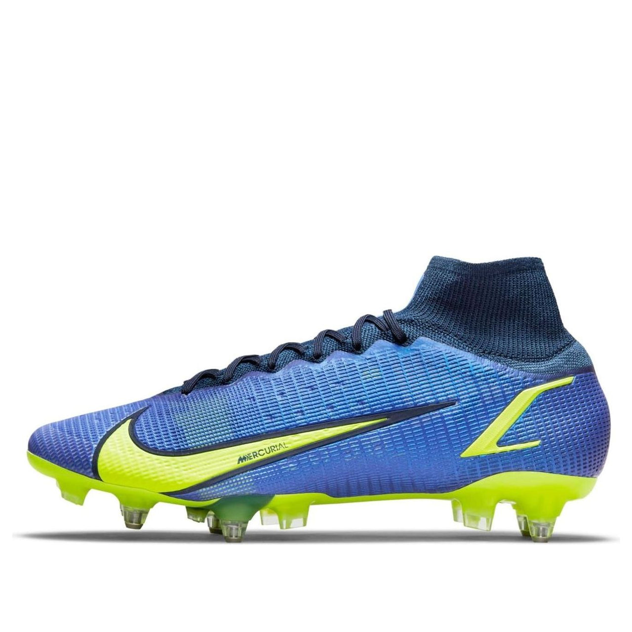 Nike Mercurial Superfly 8 Elite Sg-pro AC Soccer Shoes 'Blue Neon Green' CV0960-574