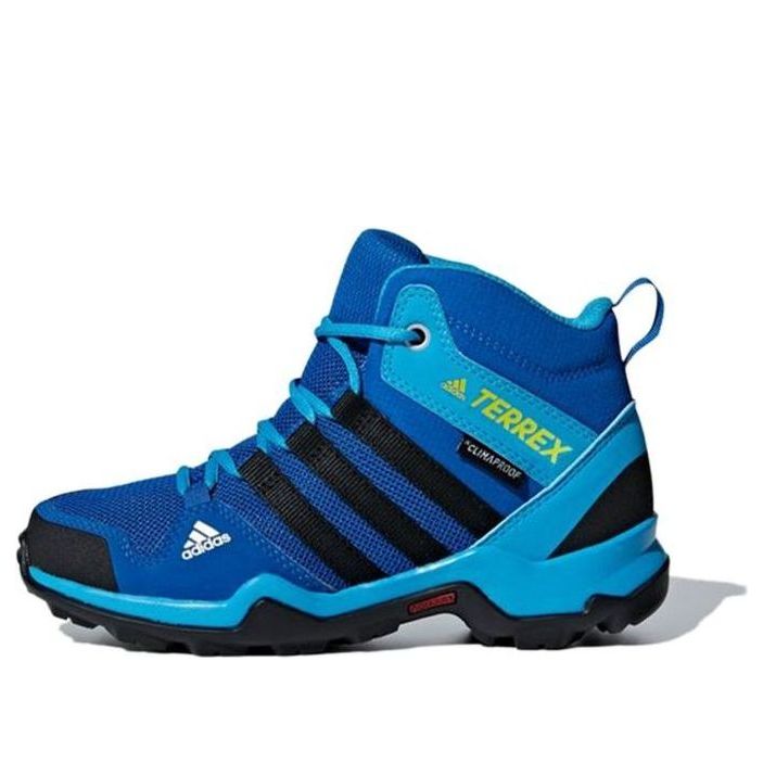 (GS) adidas Terrex Ax2r Mid Rain.Rdy 'Blue Black' BC0673