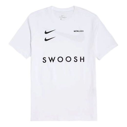 Nike Round Neck Casual Sports Short Sleeve White DH0029-100
