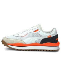 PUMA Style Rider Warm Texture White/Brown/Red Low sneakers 373382-05