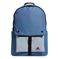 adidas Detachable Pocket Backpack Unisex Blue Gray Colorblock HR8170