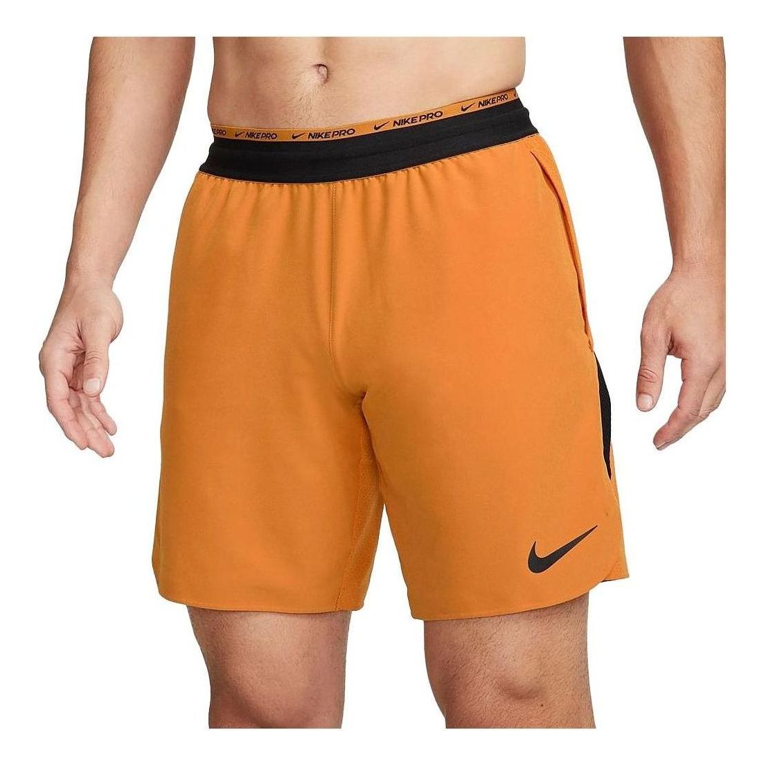 Nike Pro Dri-Fit Flex Rep Training Shorts 'Yellow' DD1700-815