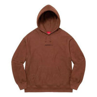 Supreme Number One Hooded Sweatshirt 'Brown Black' SUP-FW21-121