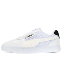 PUMA Caven Logo Power 'White Grey Black' 389330-01