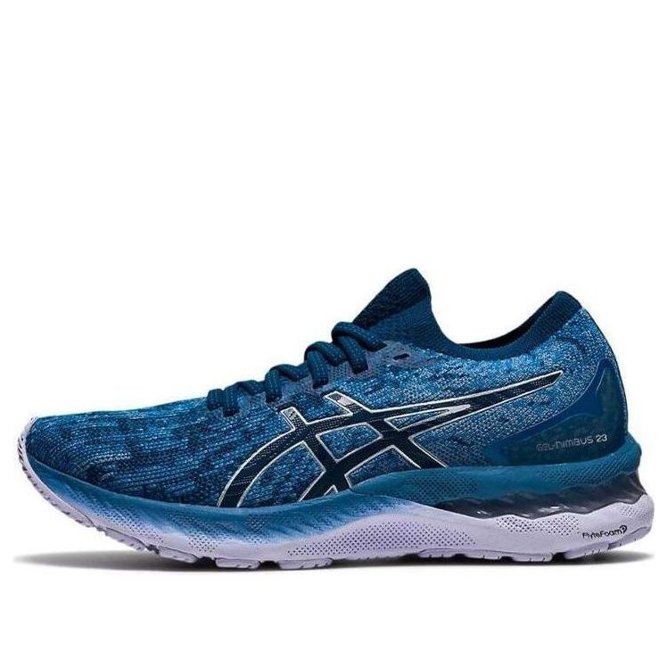(WMNS) ASICS Gel-Nimbus 23 Knit 'Mako Blue' 1012A880-401