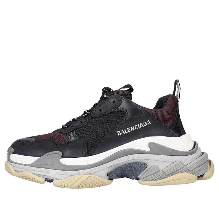 Balenciaga Triple S Sneakers 'Black Purple' 536737W09OH1091