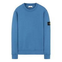 Men's STONE ISLAND Cotton Round Neck Blue 731563020-V0043