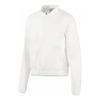 (WMNS) Skechers Sport Full Zip Jacket 'White' P323W001-0019