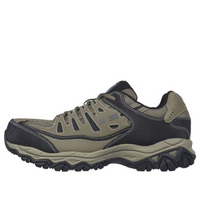 Skechers Work Relaxed Fit :Cankton ST Shoes 'Olive Green Black' 77055W-BKCC