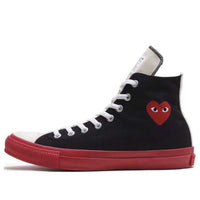 Converse x COMME des GARONS PLAY Chuck Taylor High 'Black Red' 1SD021