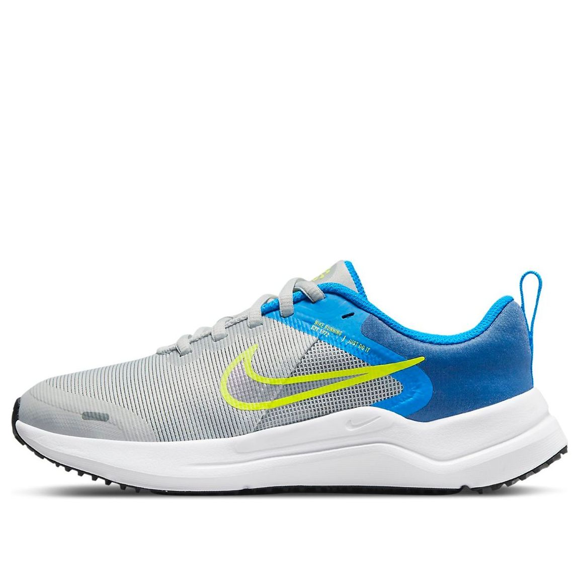 (GS) Nike Downshifter 12 'Grey Fog Mystic Navy' DM4194-004