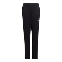 (GS) adidas Sereno Tracksuit Bottoms Asia Sizing 'Black White' GT1347