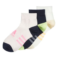 (GS) adidas Ankle Socks 3 Pairs 'Multi' IK4853