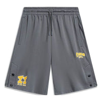 Li-Ning Hoops Slam Dunk Graphic Shorts 'Smoke Grey' AKST603-4