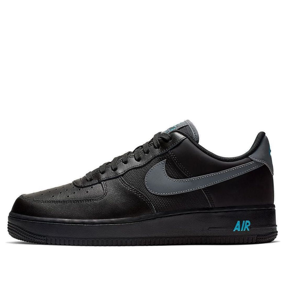 Nike Air Force 1 Low 'Black Light Blue' BV1278-001