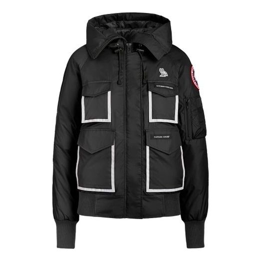 Canada Goose x OVO Chilliwack Reflective strip flyer Jackets Black 7951LOV-61