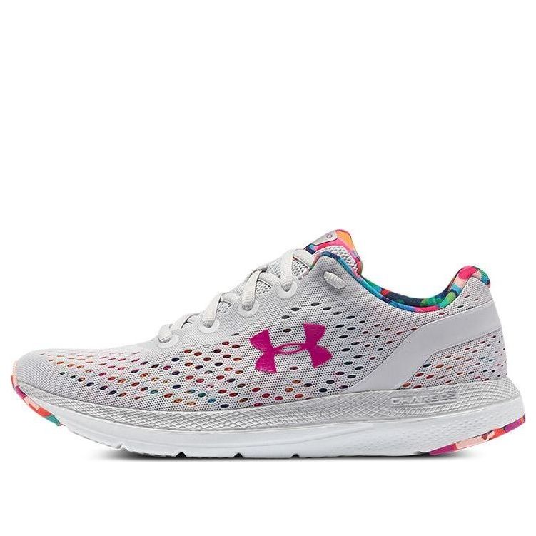 (WMNS) Under Armour Charged Impulse Floral Gray 3024264-100