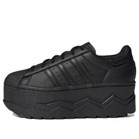 (WMNS) adidas originals Superstar Platform 'Black' GZ9126