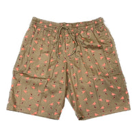 Air Jordan Full Out Logo Shorts 'Khaki Orange' 694987-239