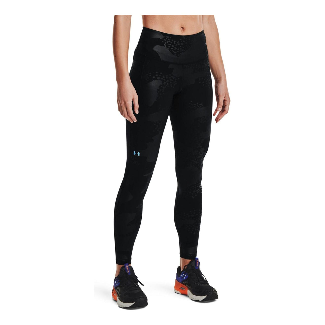 (WMNS) Under Armour Rush Tona Legging 'Black' 1361025-001