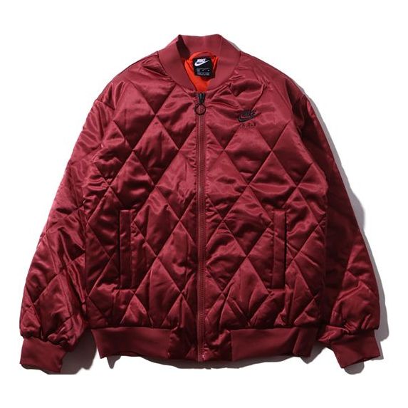 (WMNS) Nike AS Nsw Air Syn Fill aviator Jacket Red BV2878-661