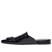 (WMNS) Balenciaga Cosy Mules Black 601218WA9D41000
