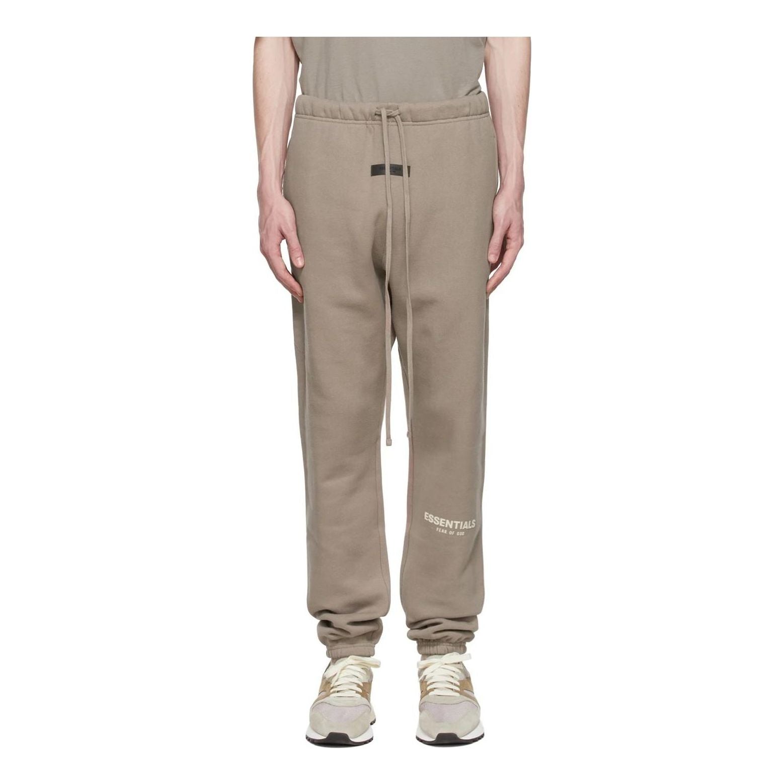 Fear of God Essentials Cotton Lounge Pants 'Taupe' 221161M190038